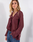 CAMICIA JABOT LYOCELL