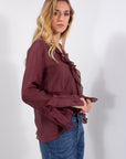 CAMICIA JABOT LYOCELL