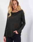 CASHMERE MIXED INTERMEDIATE STRIPED SWEATER