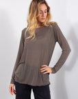 CASHMERE MIXED INTERMEDIATE SWEATER
