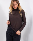 INTERMEDIATE CASHMERE BLEND TURTLENECK