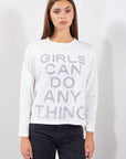 MAGLIA SCRITTA + TULLE