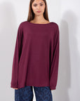 MAGLIA OVER VISCOSA