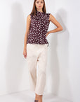 MAGLIA SMANICATA POIS