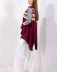 MAGLIA OVER PUNTE RIGHE