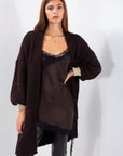 CARDIGAN BOUCLE' BORDI LUREX