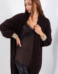 CARDIGAN BOUCLE' BORDI LUREX