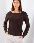 MAGLIA V SCHIENA MICROPAILLETTES