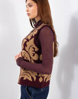 GILET JAQUARD