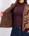 GILET JAQUARD