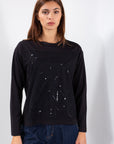 MAGLIA SCRITTA + TULLE