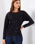 MAGLIA SCRITTA + TULLE