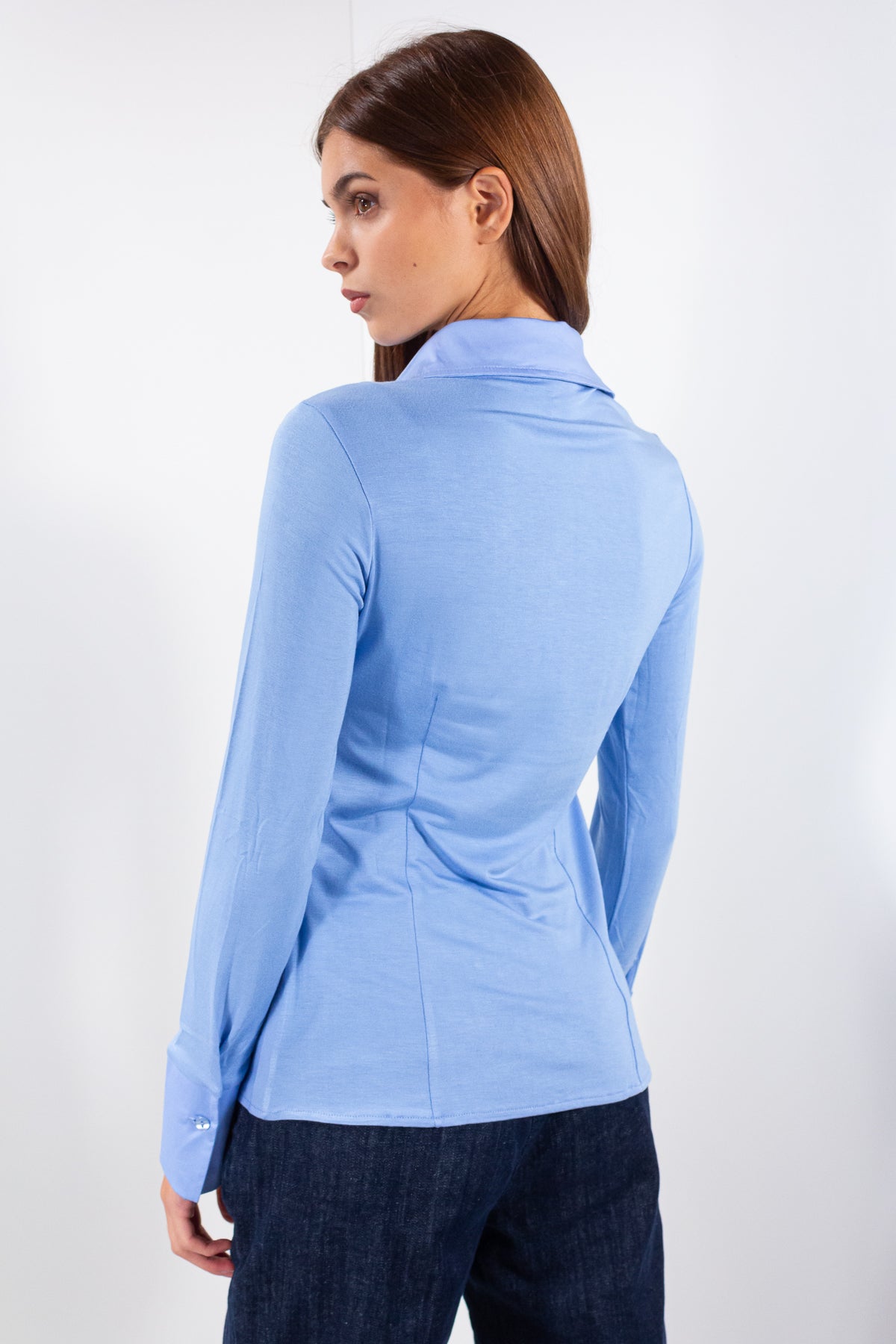 CAMICIA BASICA DOPPIO TESSUTO