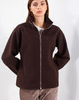 GIUBBINO ZIP PANNO