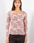 MAGLIA TULLE TUTTO RICAMI