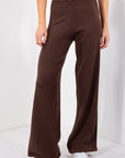 PANTALONE FLARE IN MAGLIA