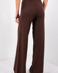 PANTALONE FLARE IN MAGLIA