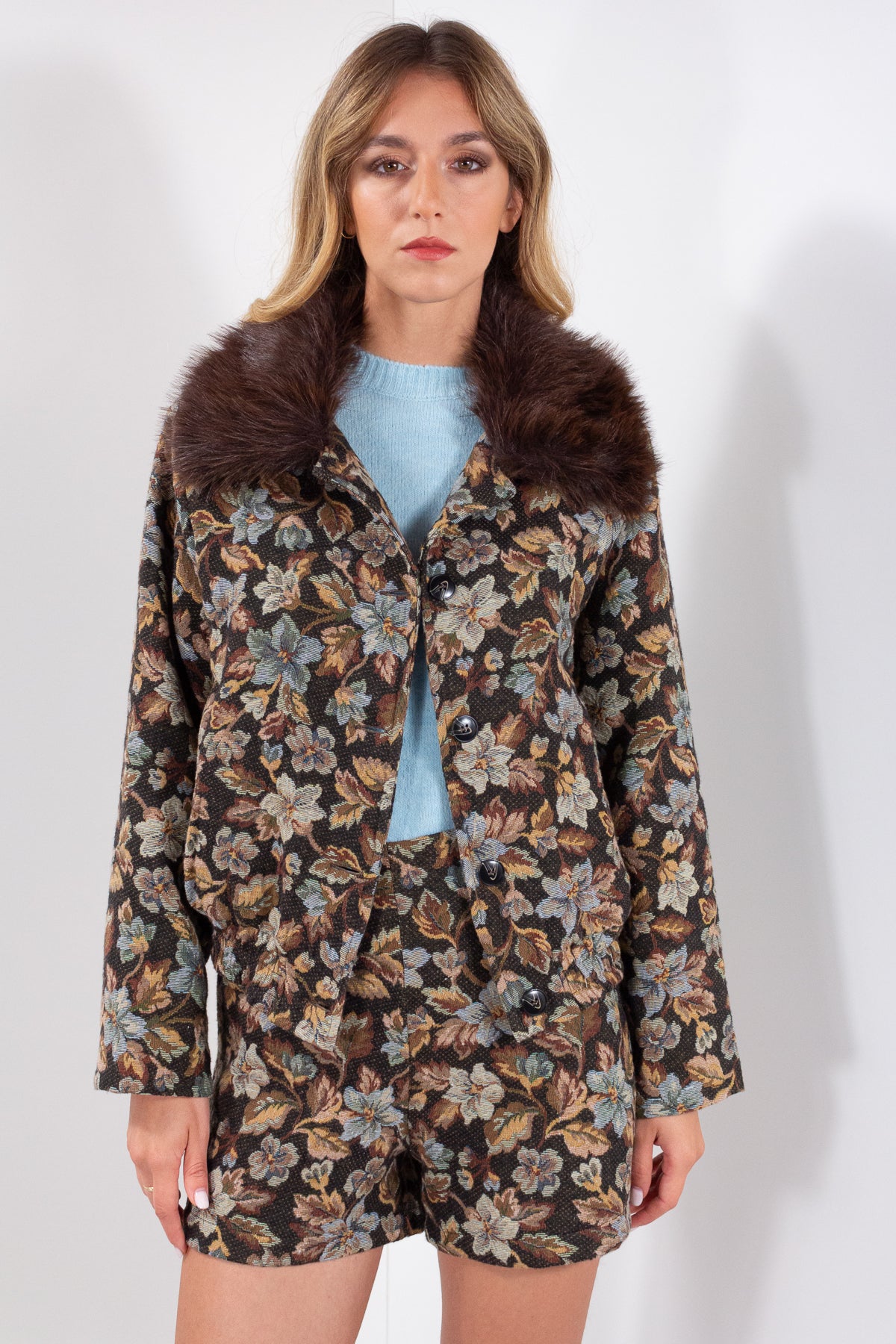 COMPLETO MODA GIACCA+SHORTS