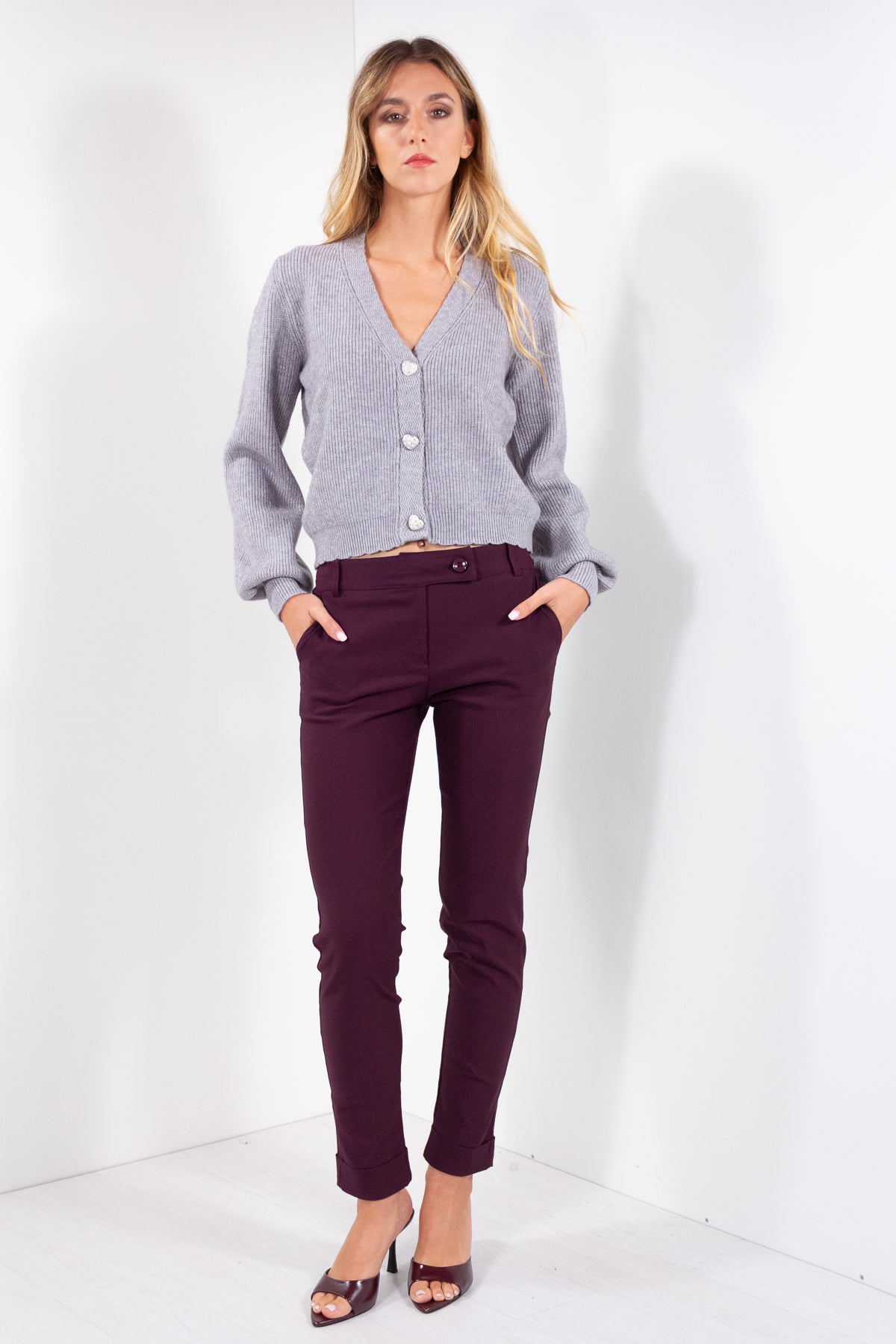 PANTALONE RISVOLTO PUNTO MILANO