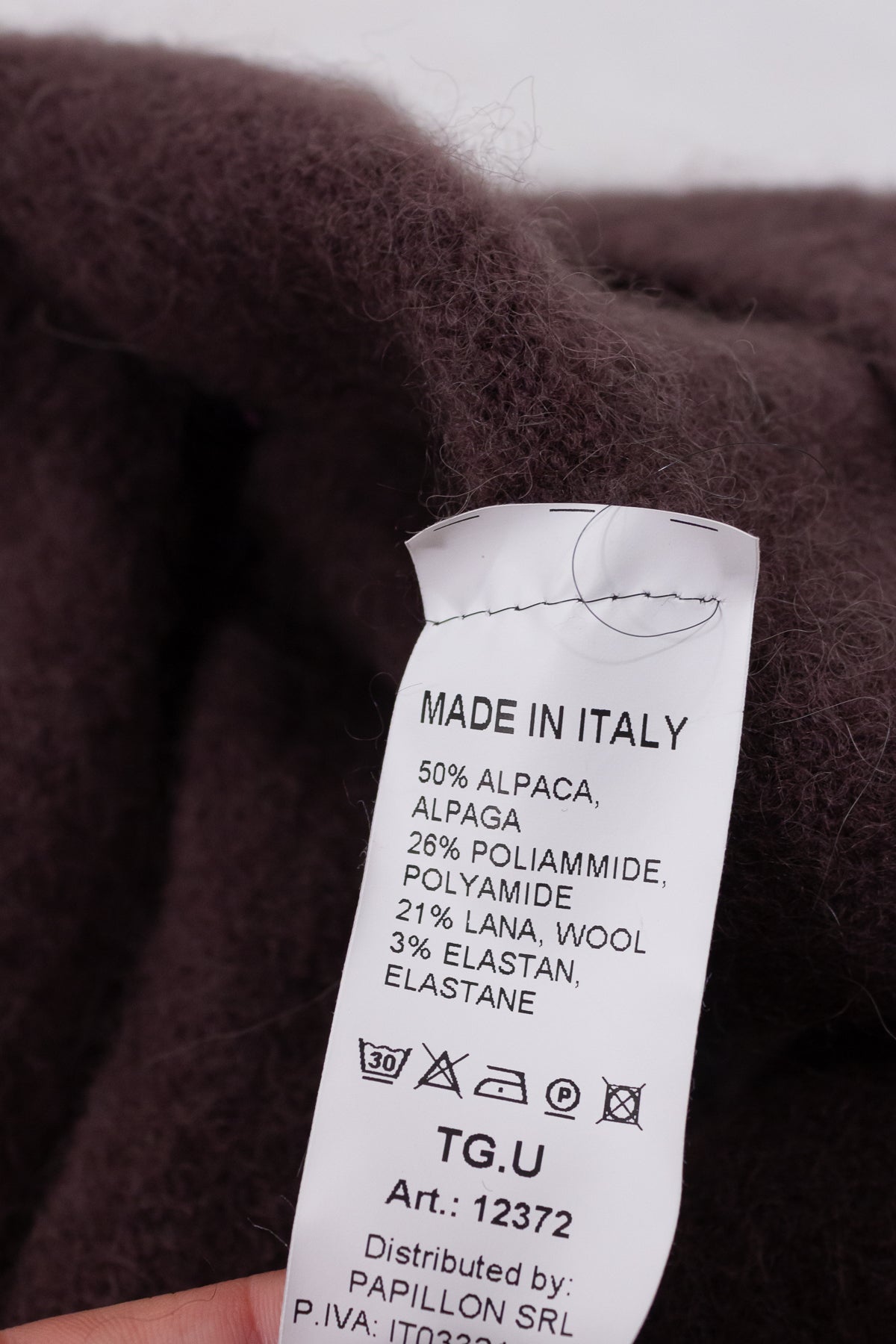MAGLIA BABY ALPACA