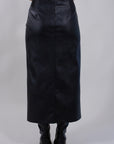 ECO-LEATHER PENCIL SKIRT