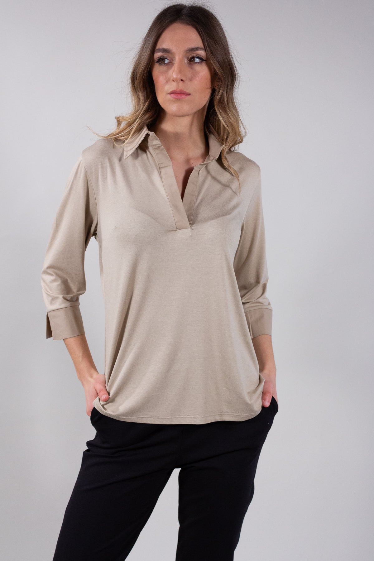 CAMICIA DERBY INTERMEDIA 3/4