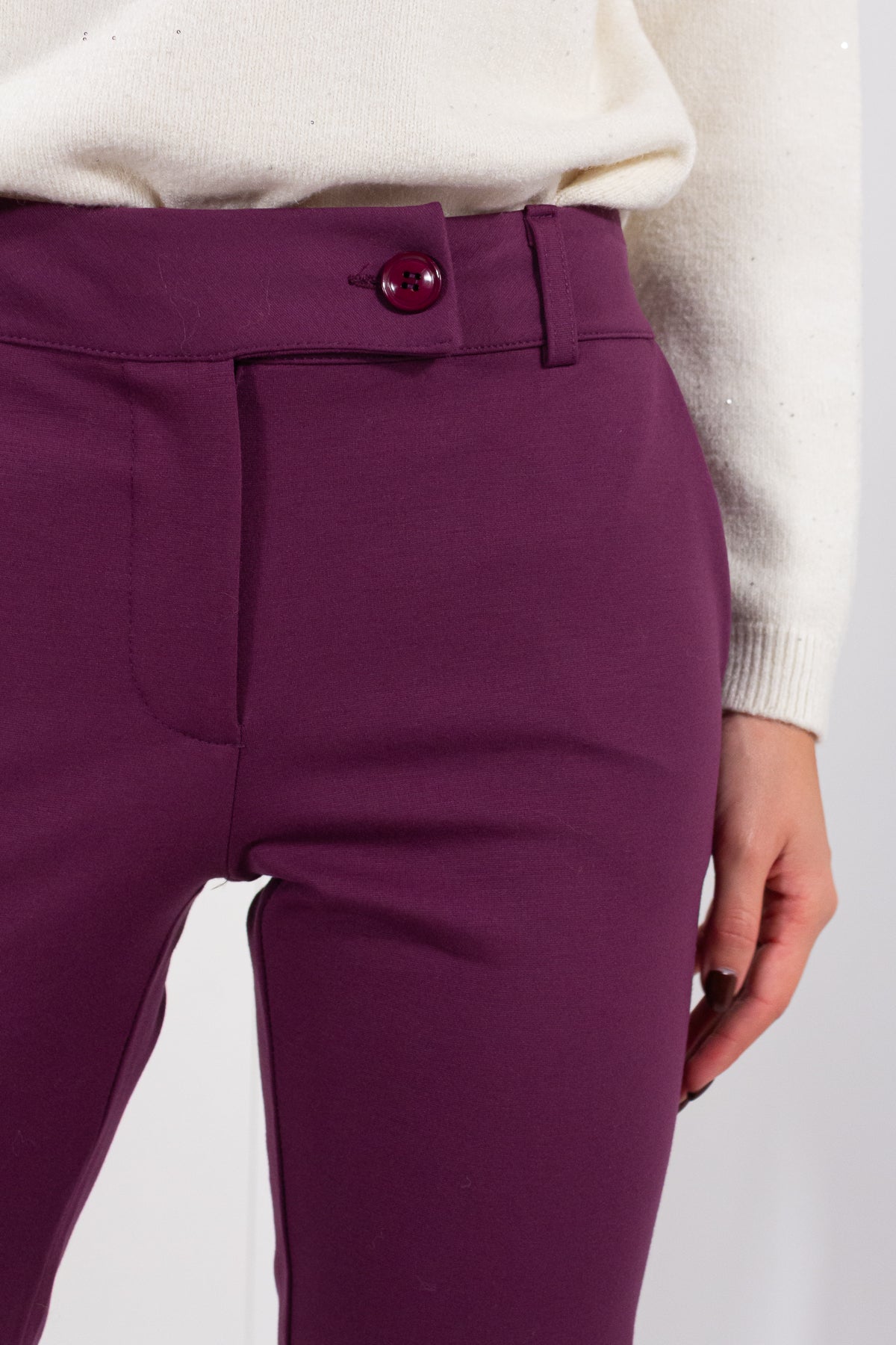PANTALONE RISVOLTO PUNTO MILANO