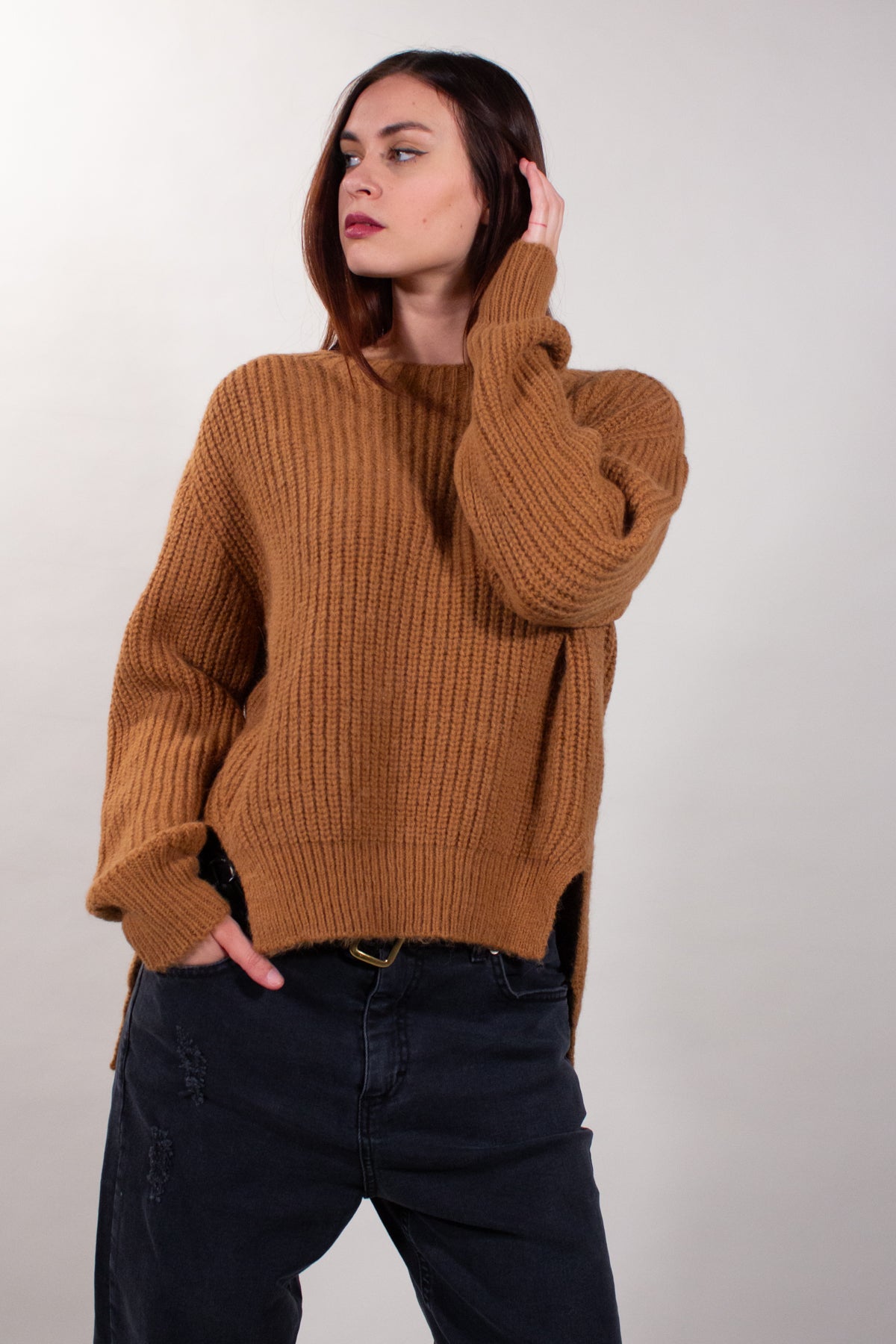 SCALINO MOHAIR SWEATER