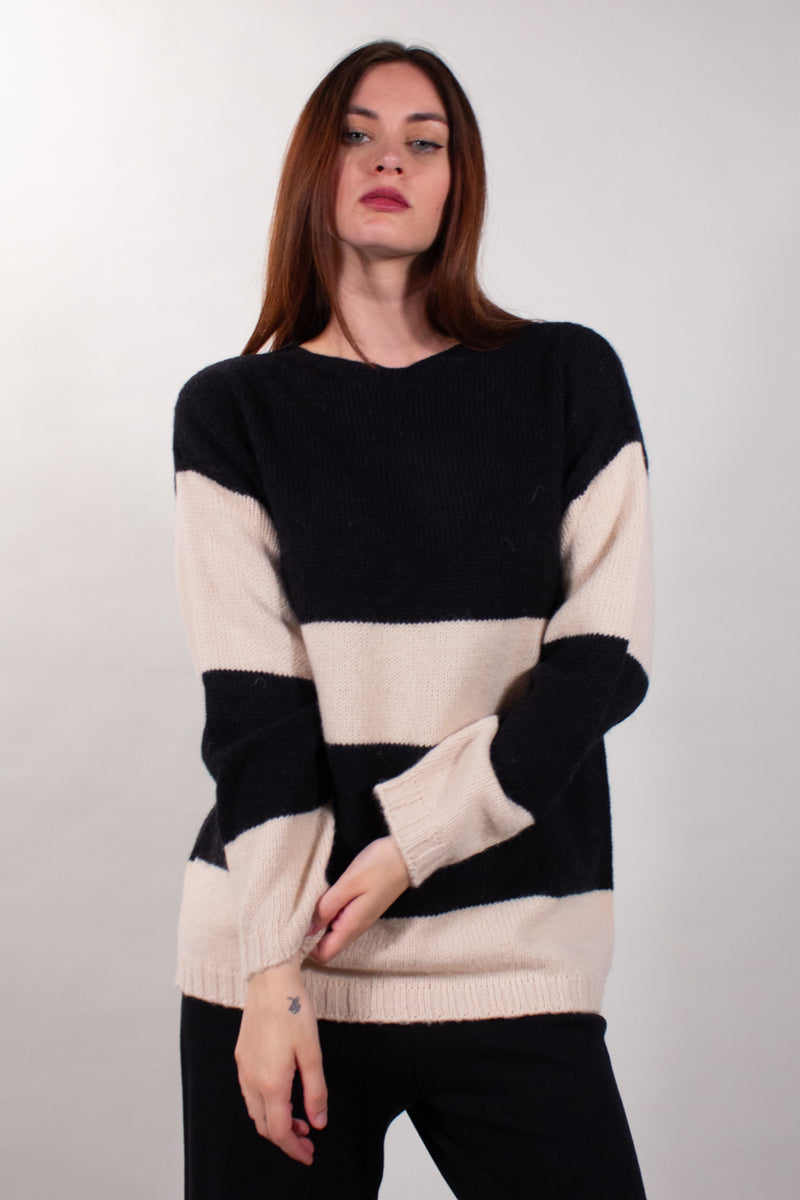 MAGLIA RIGONI BICOLOR