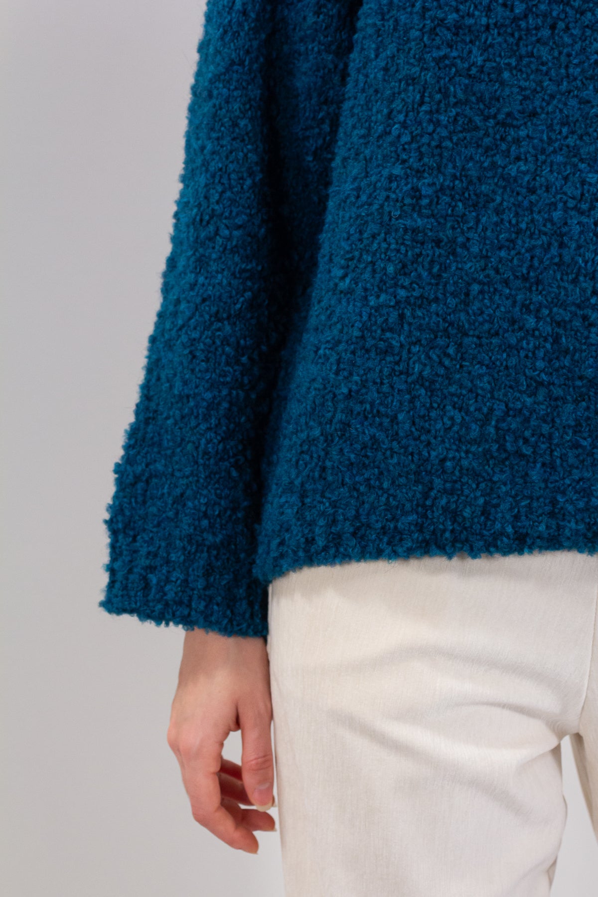 MAGLIA GIROCOLLO BOUCLE&#39;