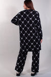 CARDIGAN AMOUR + ROMBI