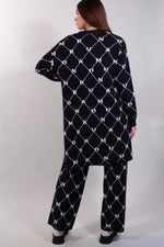 CARDIGAN AMOUR + ROMBI