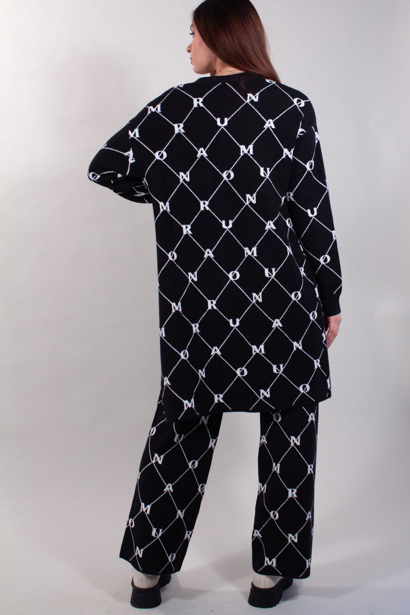 CARDIGAN AMOUR + ROMBI