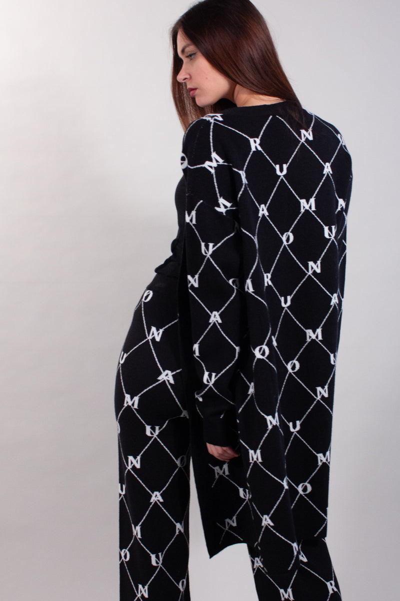 CARDIGAN AMOUR + ROMBI