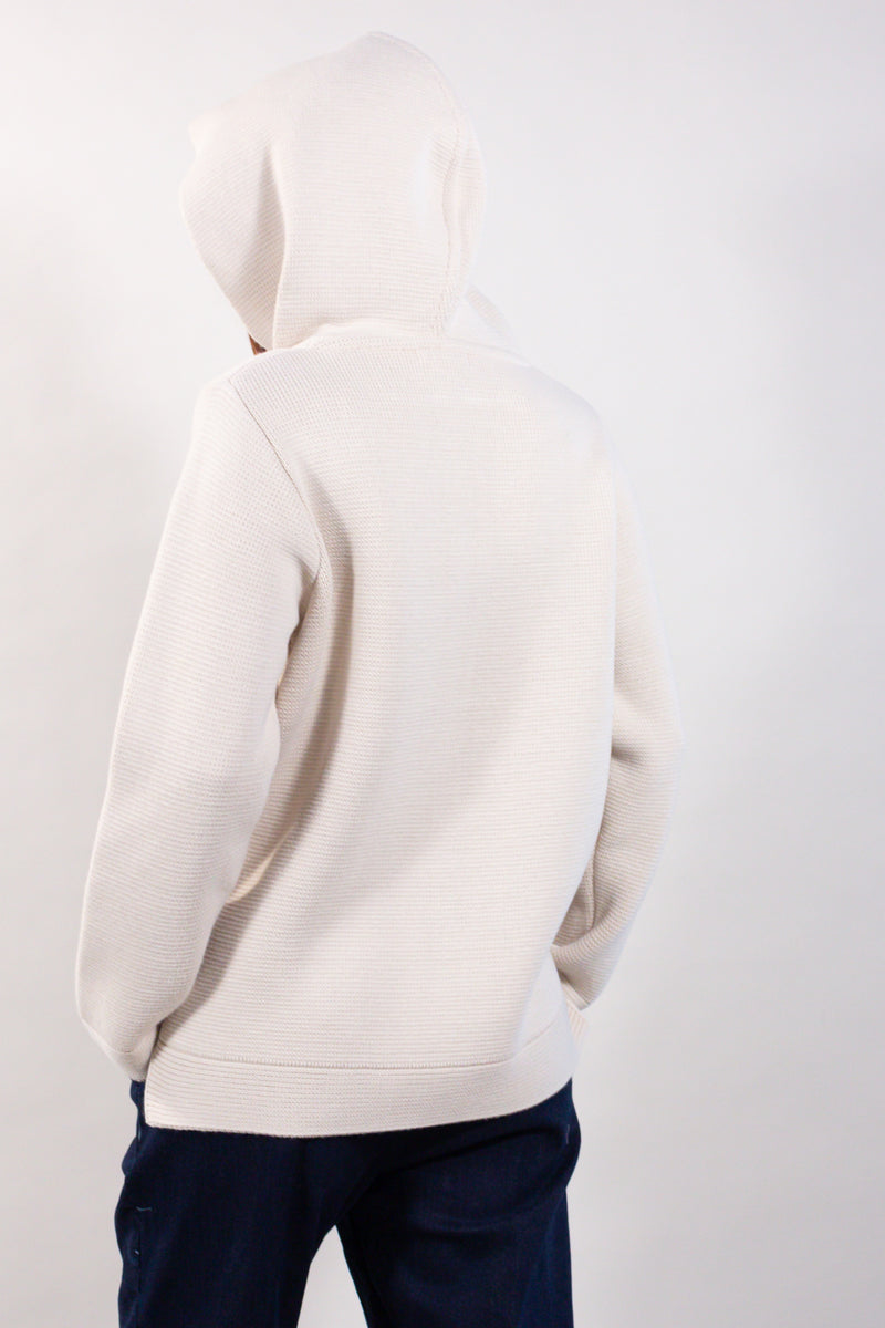 GIACCA ZIP CAPPUCCIO