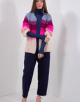 CARDIGAN RIGATO MULTICOLOR