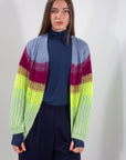 CARDIGAN RIGATO MULTICOLOR