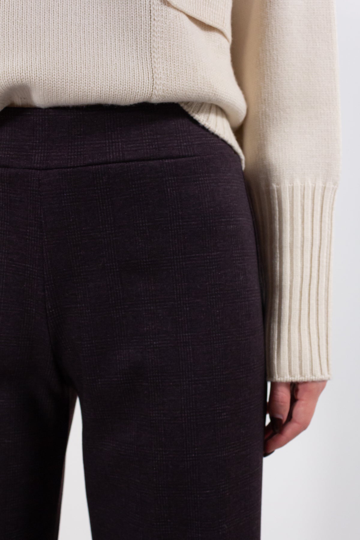 PANTALONE PALAZZO QUADRI