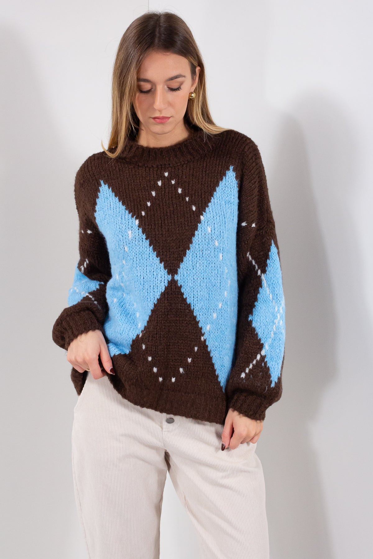 MAGLIA BOUCLE&#39; LOSANGHE