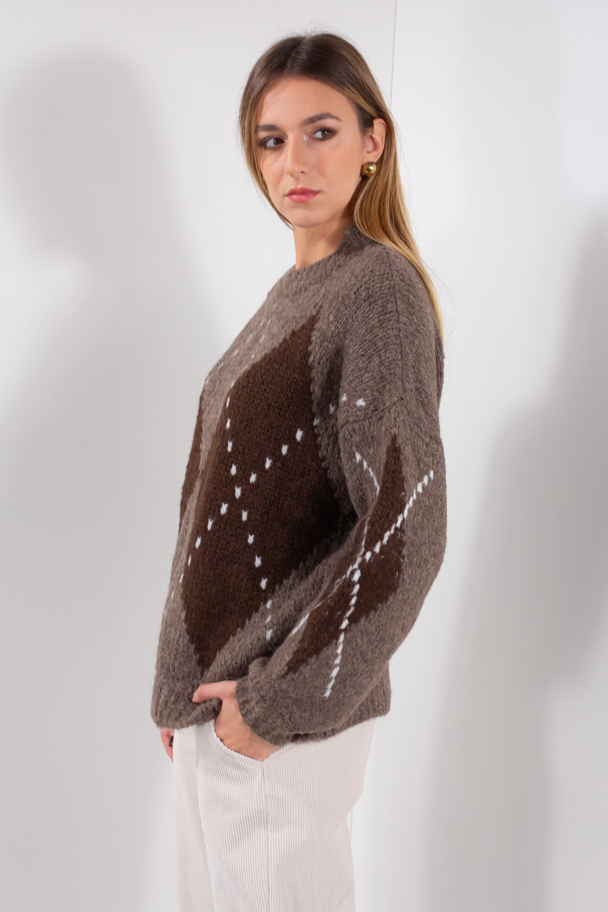MAGLIA BOUCLE&#39; LOSANGHE