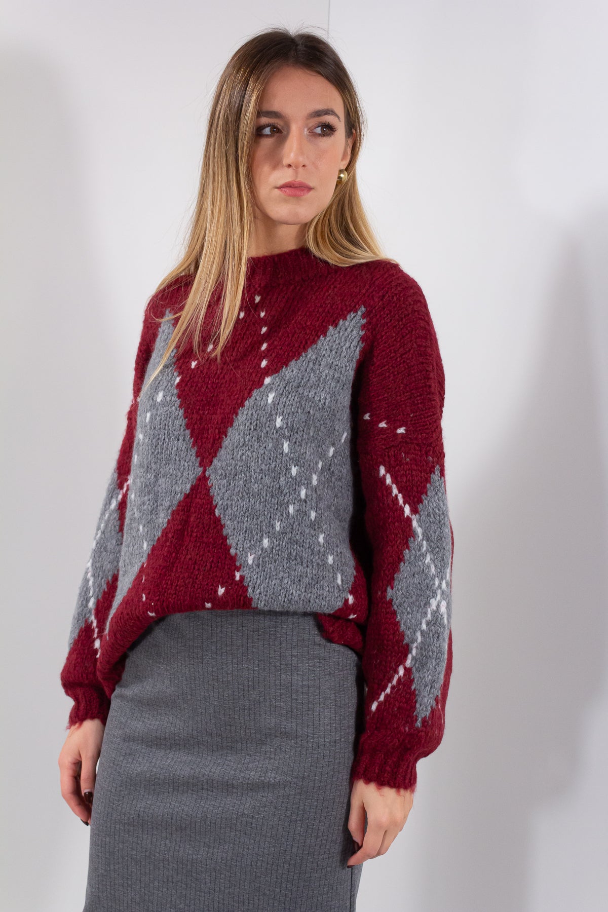 MAGLIA BOUCLE&#39; LOSANGHE