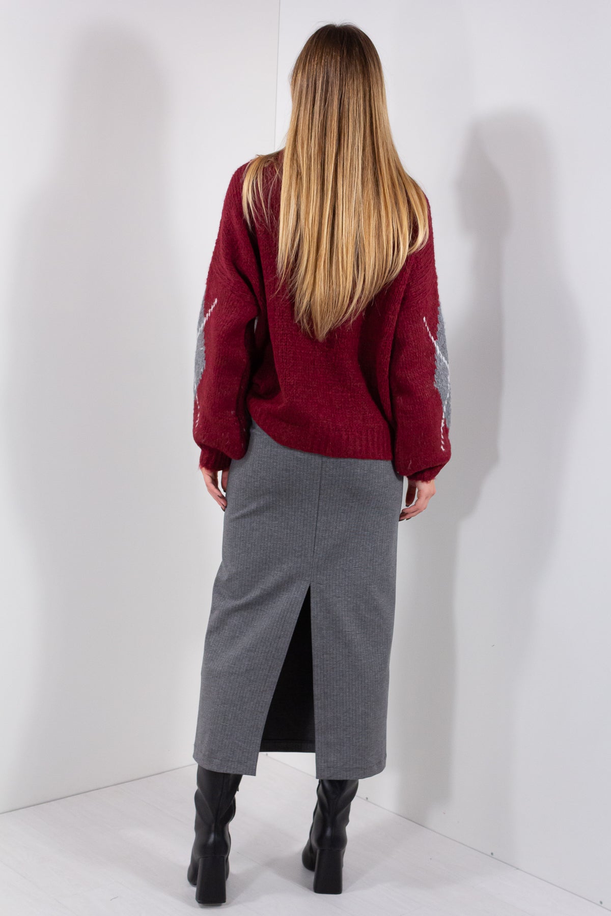 GONNA LONGUETTE GESSATA