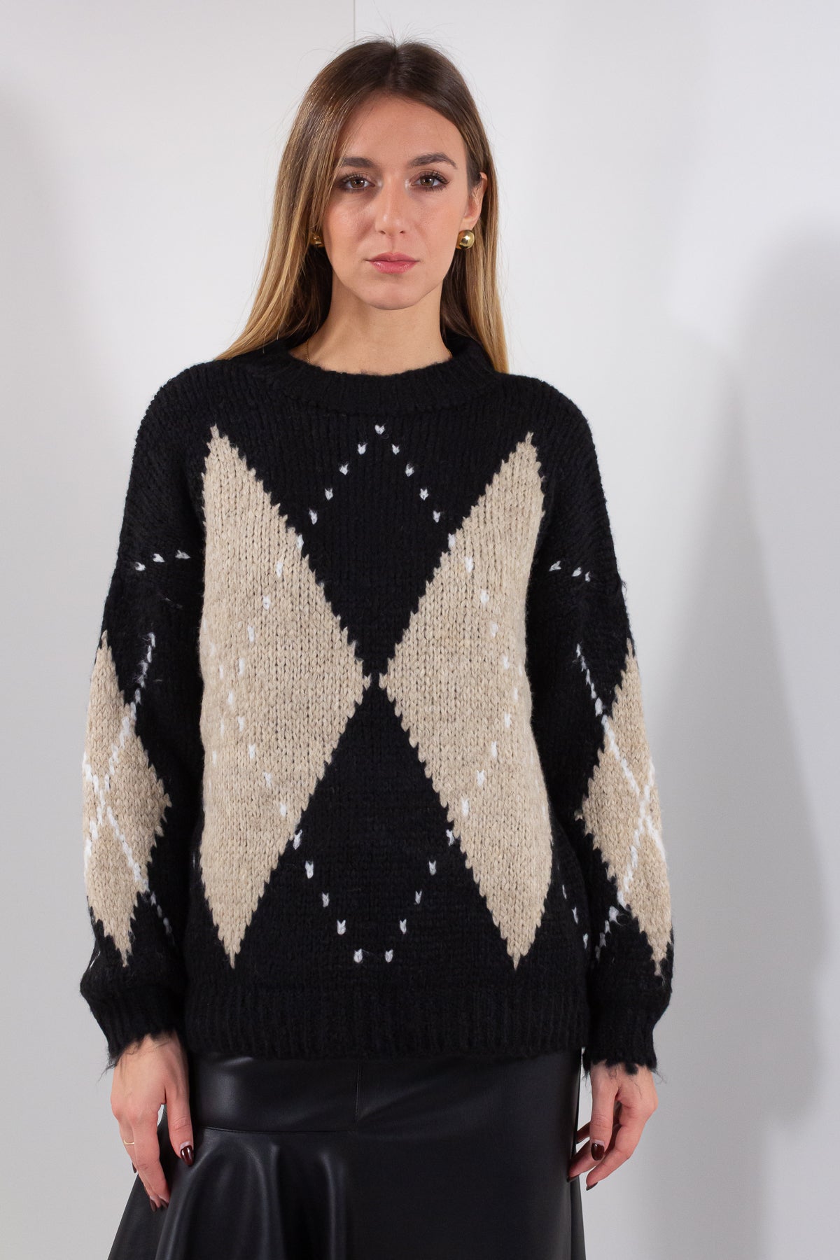 MAGLIA BOUCLE&#39; LOSANGHE