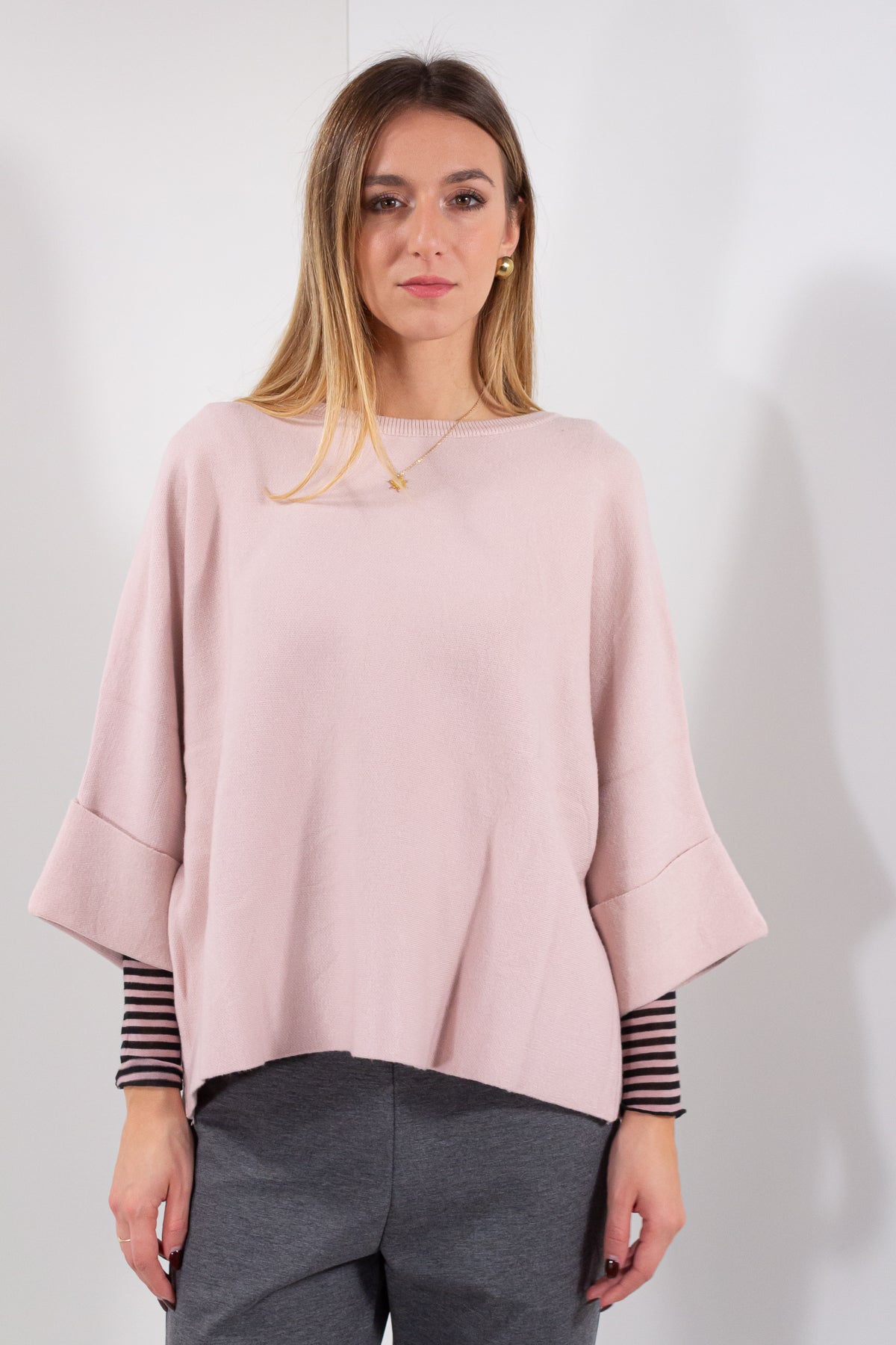 MAGLIA 3/4 MANICA GIRATA**