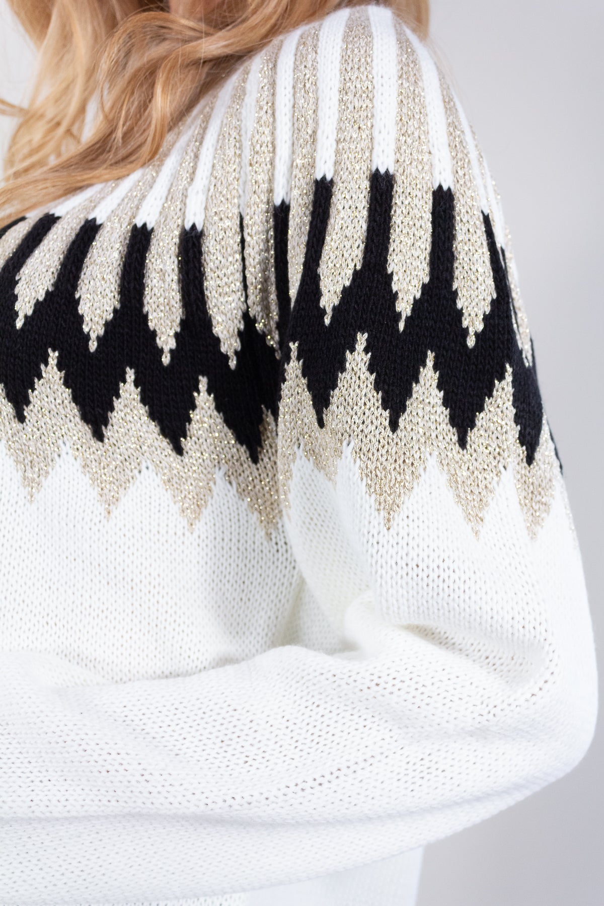 GRECA LUREX SWEATER