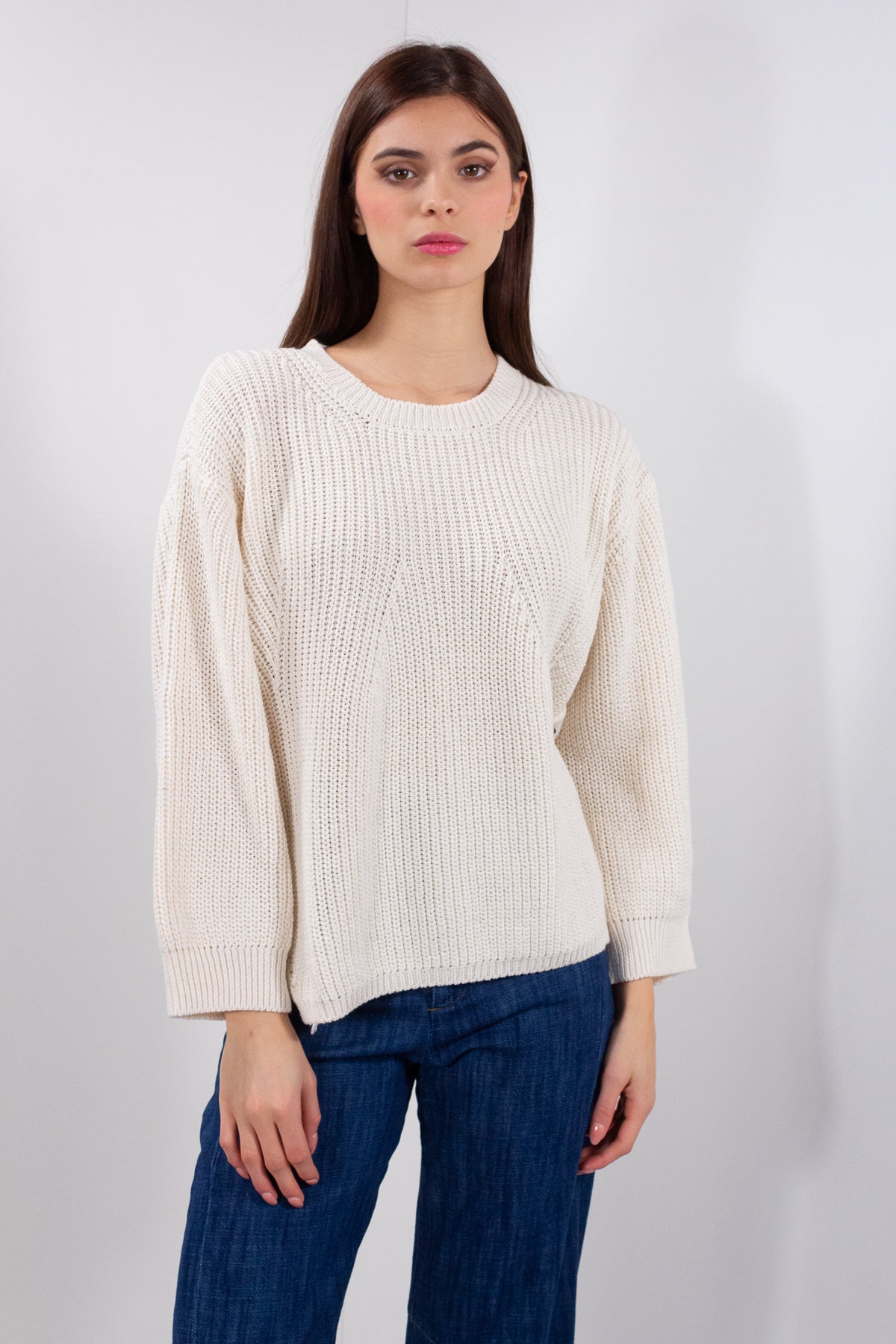 MAGLIA BOTTONI FIANCHI