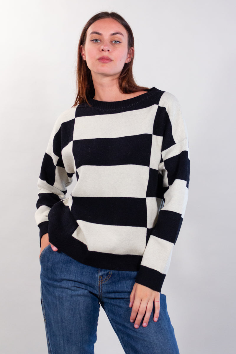 MAGLIA RIGHE SFALSATE