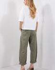 PANTALONE MOMFIT GABARDINA