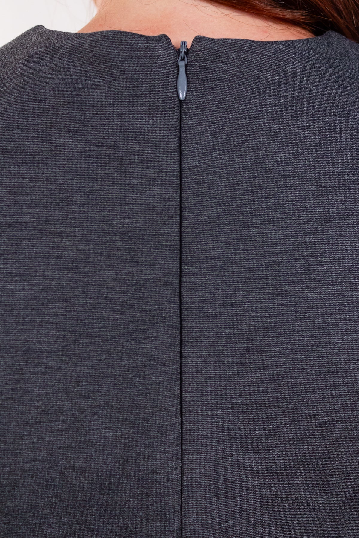 MIDI DRESS WITH HEART NECK