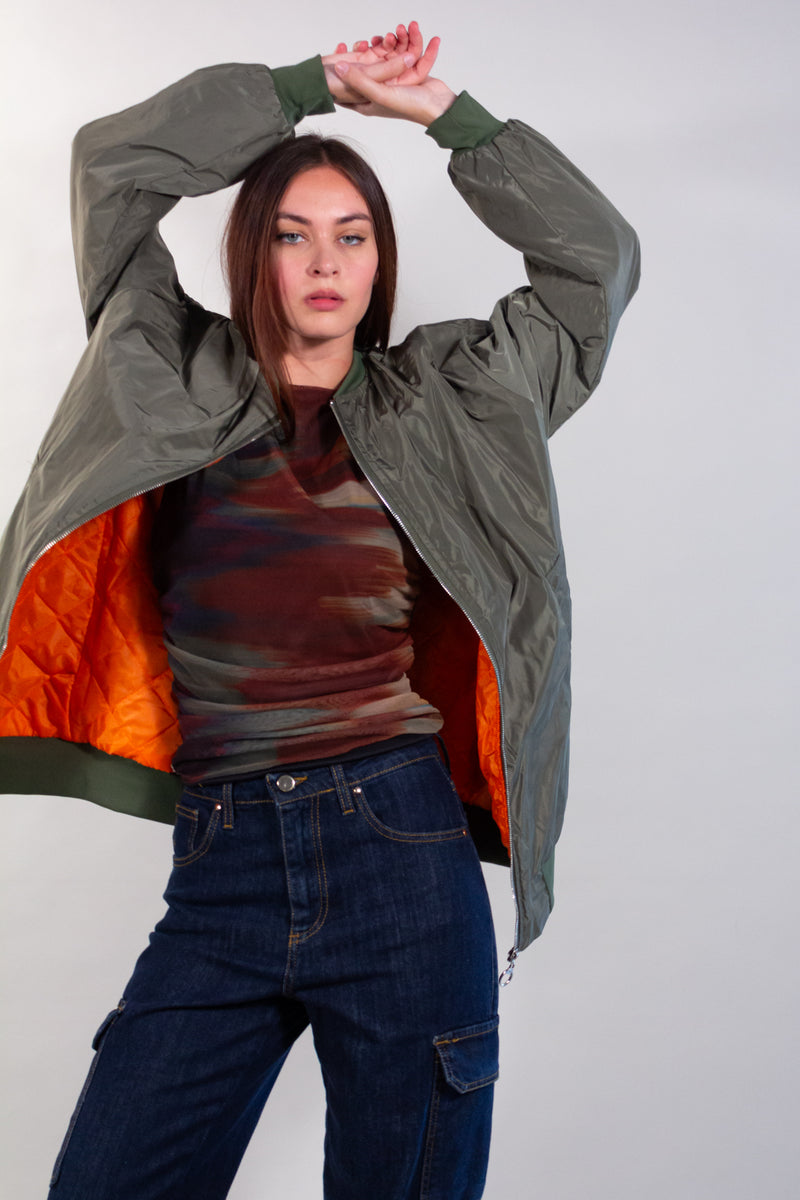 GIACCA BOMBER OVERSIZE